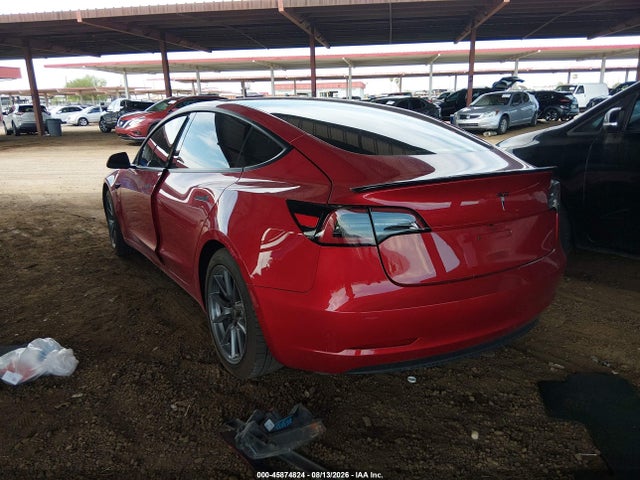Tesla Model 3 Standard Range Plus Rear-wheel Drive 2021 5YJ3E1EA0MF842687 Image 3