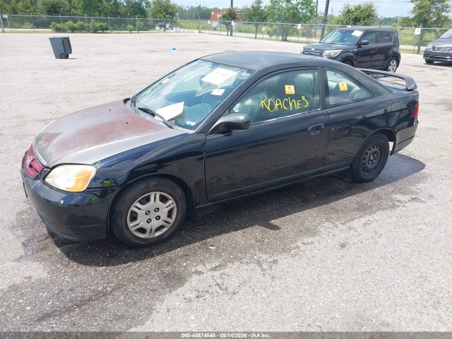 Aukcja sprzedaży 2001 Honda Civic Lx, vin: 1HGEM22581L013272, numer aukcji: 45874840