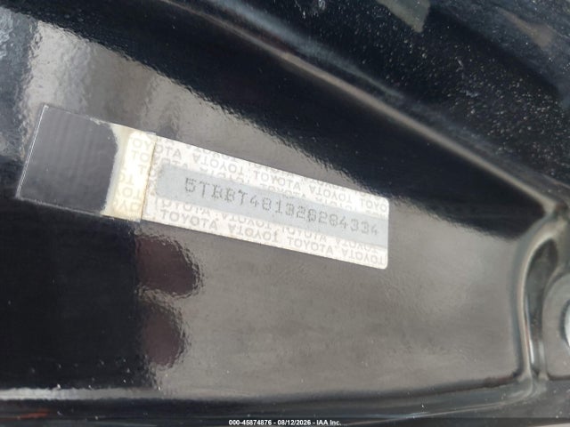 45874876 :رقم المزاد ، 5TBBT48132S284334 vin ، 2002 Toyota Tundra Ltd V8 مزاد بيع