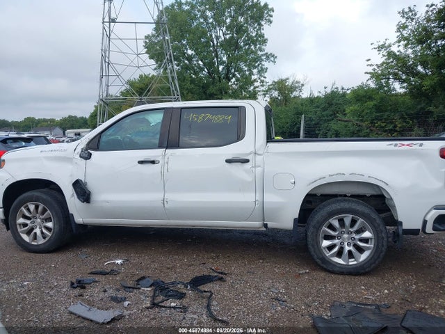 Продажа на аукционе авто 2020 Chevrolet Silverado 1500 4wd  Short Bed Custom, vin: 3GCPYBEK4LG177700, номер лота: 45874884