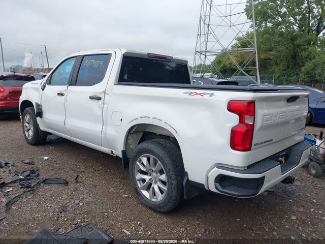 Продажа на аукционе авто 2020 Chevrolet Silverado 1500 4wd  Short Bed Custom, vin: 3GCPYBEK4LG177700, номер лота: 45874884