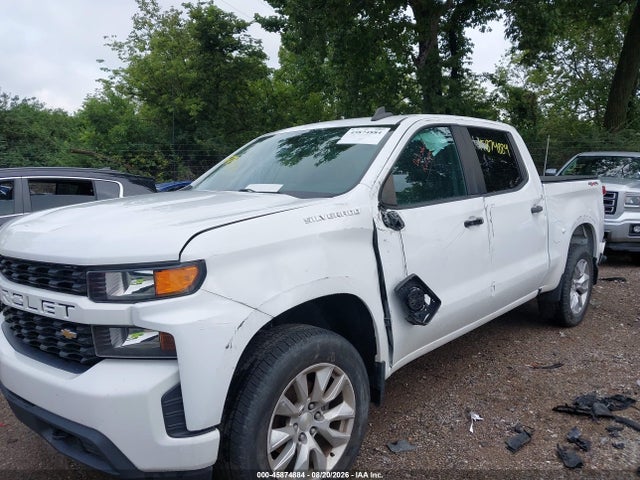 Продажа на аукционе авто 2020 Chevrolet Silverado 1500 4wd  Short Bed Custom, vin: 3GCPYBEK4LG177700, номер лота: 45874884