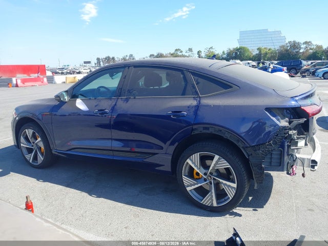 Продаж на аукціоні авто 2022 Audi E-tron Sportback Prestige S Line Quattro, vin: WA13AAGE7NB035755, номер лоту: 45874936