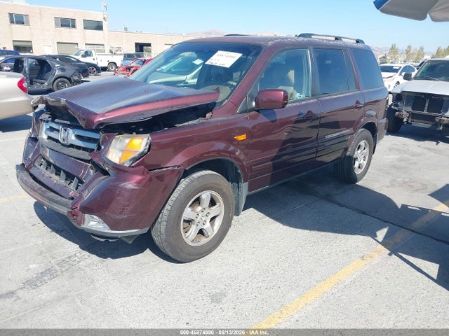 Продажа на аукционе авто 2008 Honda Pilot Ex-l, vin: 5FNYF28738B013921, номер лота: 45874990