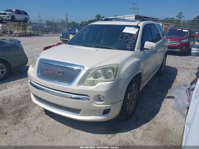 Продаж на аукціоні авто 2011 Gmc Acadia Denali, vin: 1GKKRTED4BJ348459, номер лоту: 45875023