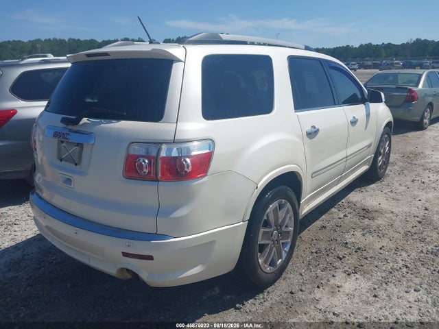 Продаж на аукціоні авто 2011 Gmc Acadia Denali, vin: 1GKKRTED4BJ348459, номер лоту: 45875023