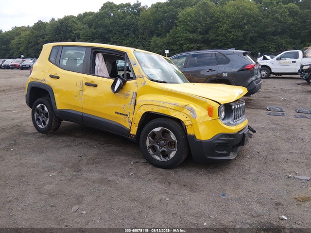 Продажа на аукционе авто 2015 Jeep Renegade Sport, vin: ZACCJBAT9FPB33048, номер лота: 45875119