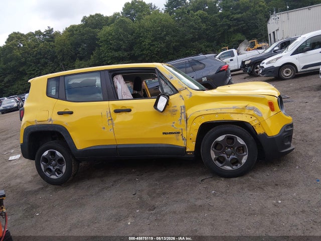 Продажа на аукционе авто 2015 Jeep Renegade Sport, vin: ZACCJBAT9FPB33048, номер лота: 45875119