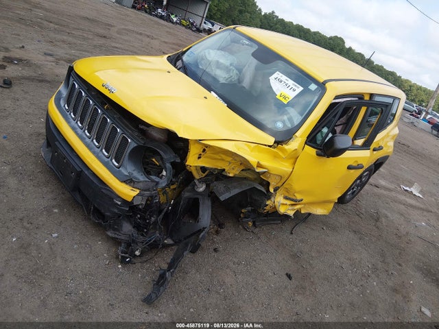 Продажа на аукционе авто 2015 Jeep Renegade Sport, vin: ZACCJBAT9FPB33048, номер лота: 45875119