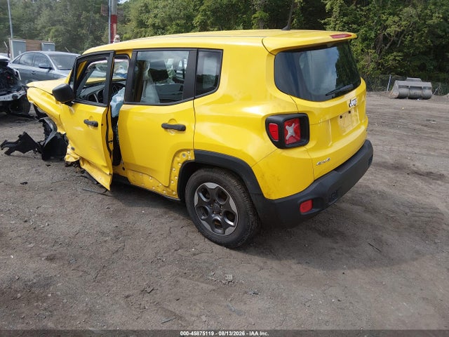 Продажа на аукционе авто 2015 Jeep Renegade Sport, vin: ZACCJBAT9FPB33048, номер лота: 45875119