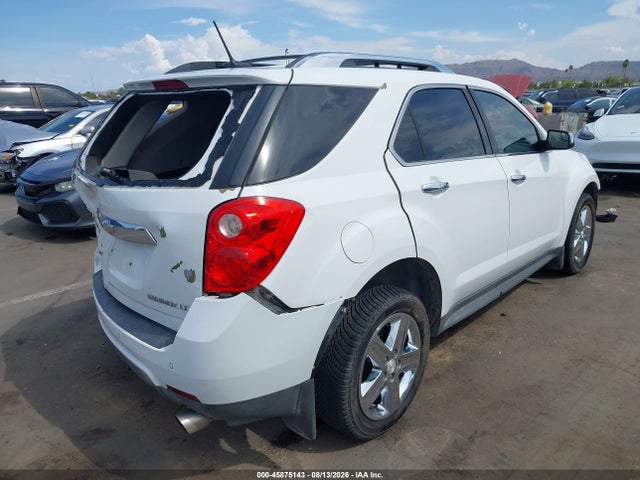Aukcja sprzedaży 2014 Chevrolet Equinox Ltz, vin: 2GNFLHE34E6145132, numer aukcji: 45875143