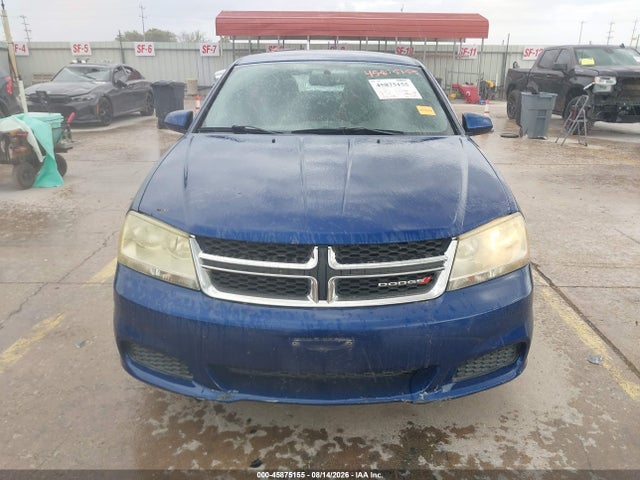 Продаж на аукціоні авто 2012 Dodge Avenger Sxt, vin: 1C3CDZCB7CN148662, номер лоту: 45875155
