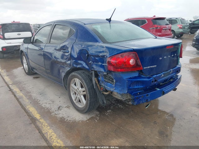 Продаж на аукціоні авто 2012 Dodge Avenger Sxt, vin: 1C3CDZCB7CN148662, номер лоту: 45875155