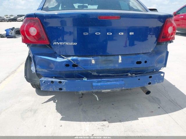 Продаж на аукціоні авто 2012 Dodge Avenger Sxt, vin: 1C3CDZCB7CN148662, номер лоту: 45875155