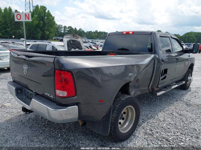 45875217 :رقم المزاد ، 3C63RRGL1JG220775 vin ، 2018 Ram 3500 Tradesman  4x4 8' Box مزاد بيع