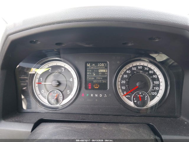 45875217 :رقم المزاد ، 3C63RRGL1JG220775 vin ، 2018 Ram 3500 Tradesman  4x4 8' Box مزاد بيع