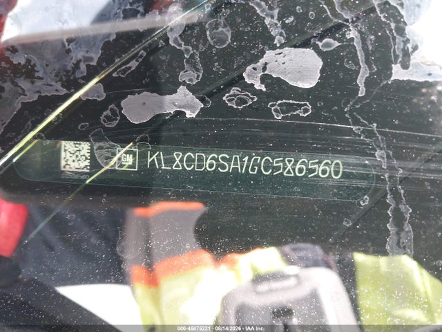 45875221 :رقم المزاد ، KL8CD6SA1GC586560 vin ، 2016 Chevrolet Spark 1lt Cvt مزاد بيع
