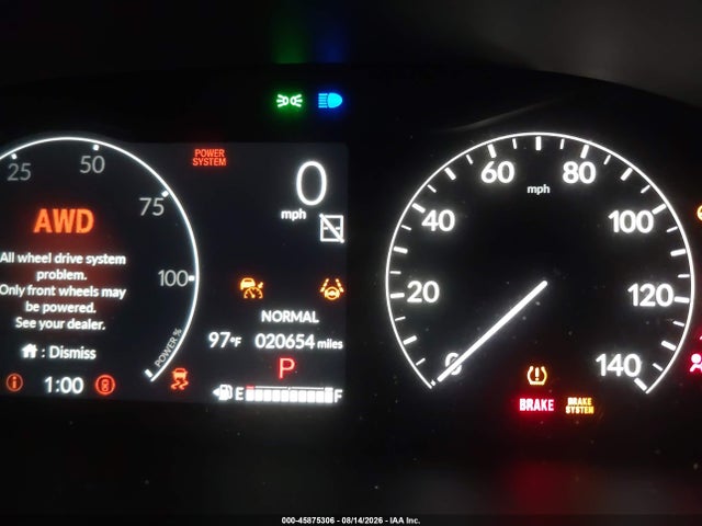 45875306 :رقم المزاد ، 2HKRS6H99SH821241 vin ، 2025 Honda Cr-v Hybrid Sport Touring مزاد بيع