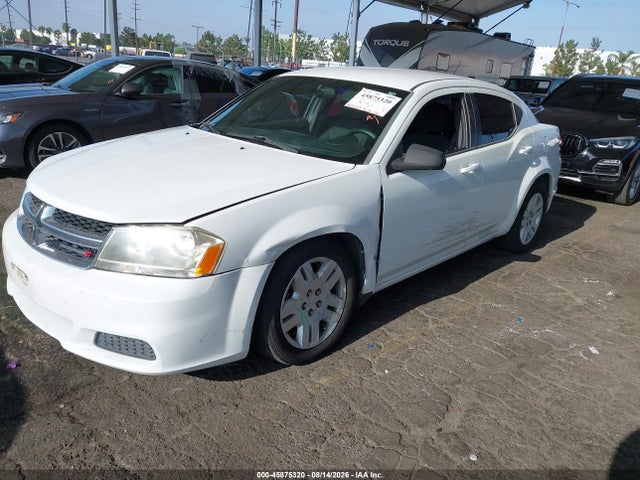 Aukcja sprzedaży 2012 Dodge Avenger Se, vin: 1C3CDZAB9CN214020, numer aukcji: 45875320