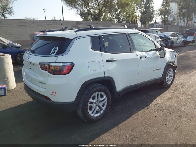 Aukcja sprzedaży 2020 Jeep Compass Sport Fwd, vin: 3C4NJCABXLT169390, numer aukcji: 45875333