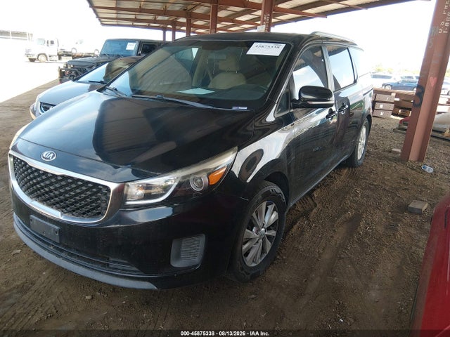 45875338 :رقم المزاد ، KNDMB5C19G6134266 vin ، 2016 Kia Sedona Lx مزاد بيع