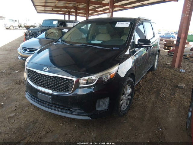 45875338 :رقم المزاد ، KNDMB5C19G6134266 vin ، 2016 Kia Sedona Lx مزاد بيع