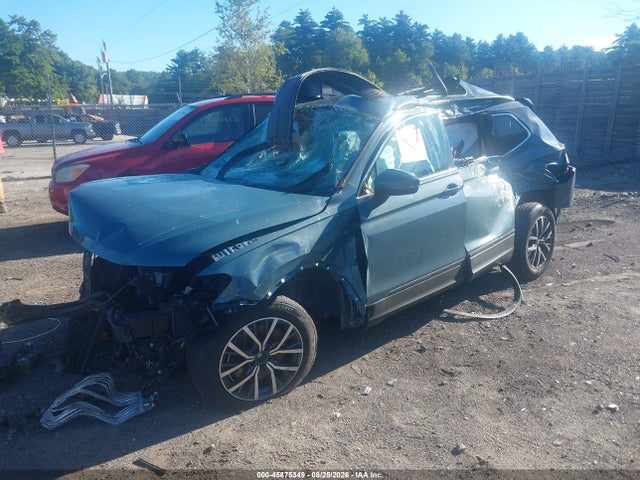 45875349 :رقم المزاد ، 3VV2B7AX1KM173440 vin ، 2019 Volkswagen Tiguan 2.0t Se/2.0t Sel/2.0t Sel R-line/2.0t Sel R-line Black مزاد بيع