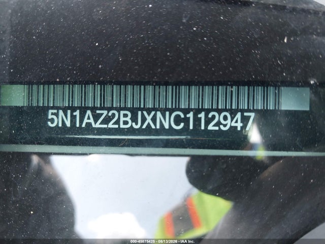 Aukcja sprzedaży 2022 Nissan Murano Sv Fwd, vin: 5N1AZ2BJXNC112947, numer aukcji: 45875425