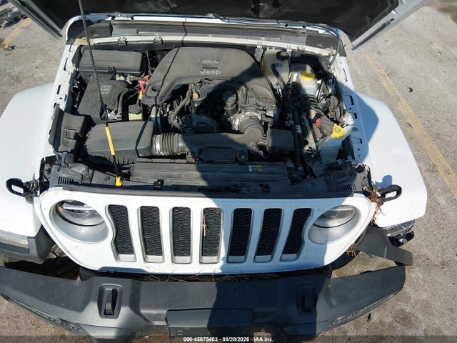 2018 Jeep Wrangler Unlimited Sahara 4x4 მანქანა იყიდება აუქციონზე, vin: 1C4HJXEGXJW110843, აუქციონის ნომერი: 45875483