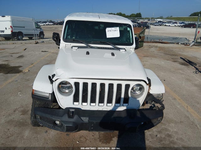 2018 Jeep Wrangler Unlimited Sahara 4x4 მანქანა იყიდება აუქციონზე, vin: 1C4HJXEGXJW110843, აუქციონის ნომერი: 45875483