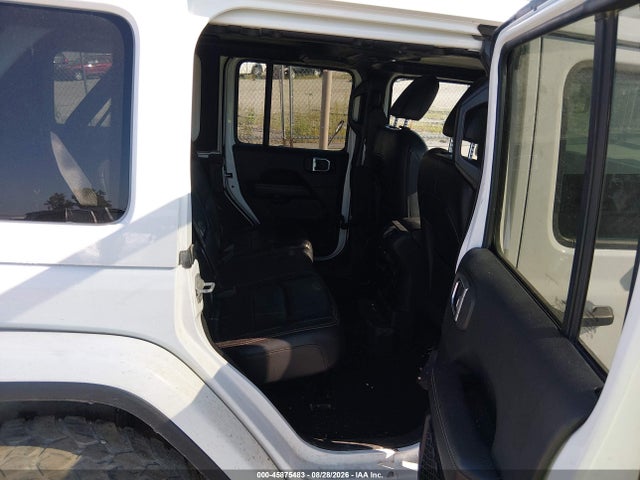 2018 Jeep Wrangler Unlimited Sahara 4x4 მანქანა იყიდება აუქციონზე, vin: 1C4HJXEGXJW110843, აუქციონის ნომერი: 45875483