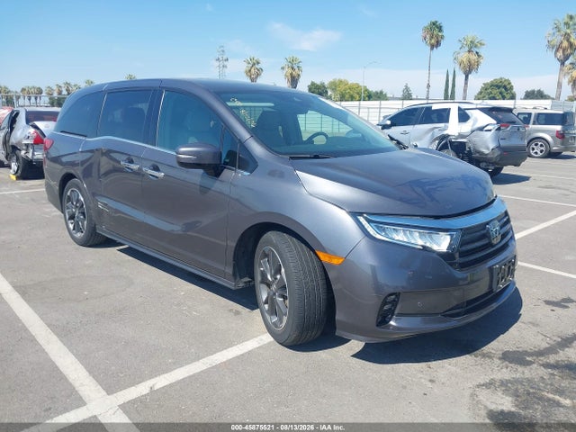 45875521 :رقم المزاد ، 5FNRL6H96PB066018 vin ، 2023 Honda Odyssey Elite مزاد بيع