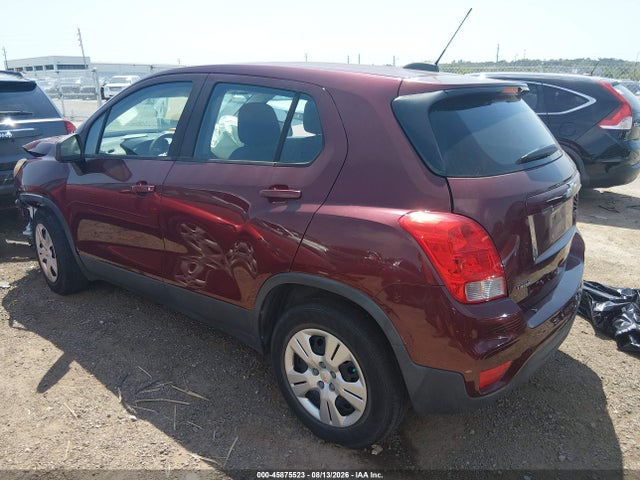 2017 Chevrolet Trax Ls მანქანა იყიდება აუქციონზე, vin: 3GNCJKSBXHL253143, აუქციონის ნომერი: 45875523