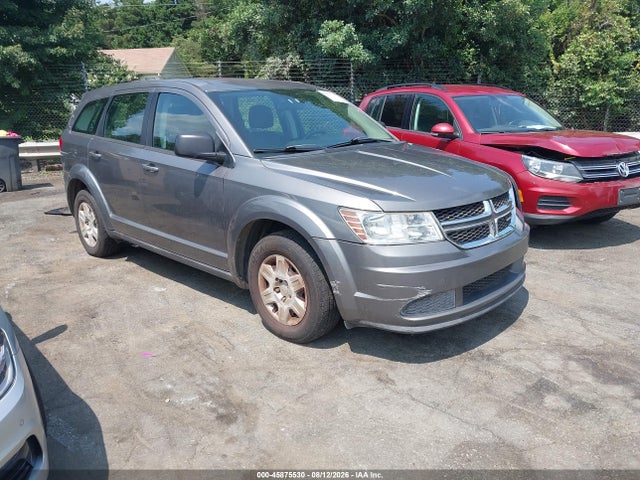 2012 Dodge Journey Se/avp მანქანა იყიდება აუქციონზე, vin: 3C4PDCAB1CT203748, აუქციონის ნომერი: 45875530