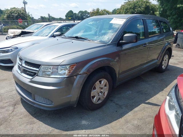 2012 Dodge Journey Se/avp მანქანა იყიდება აუქციონზე, vin: 3C4PDCAB1CT203748, აუქციონის ნომერი: 45875530