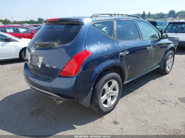 Продаж на аукціоні авто 2004 Nissan Murano Sl, vin: JN8AZ08W84W337915, номер лоту: 45875529