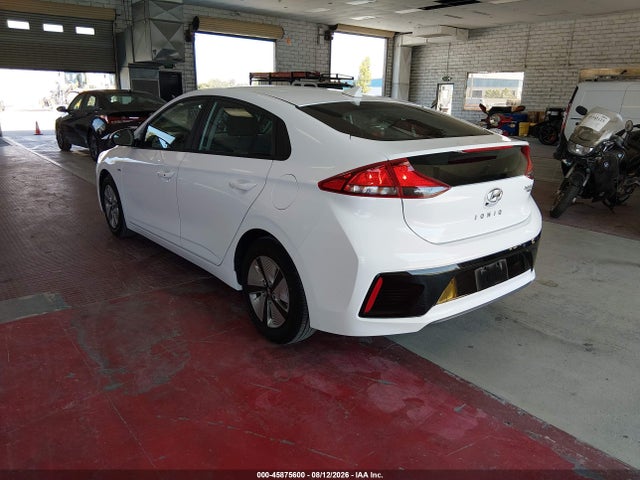 KMHC65LC2KU107072 Hyundai Ioniq Hybrid Blue