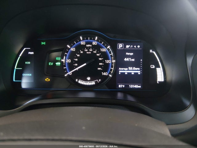 KMHC65LC2KU107072 Hyundai Ioniq Hybrid Blue