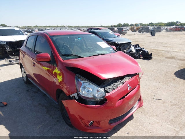 2015 Mitsubishi Mirage De მანქანა იყიდება აუქციონზე, vin: ML32A3HJ0FH054514, აუქციონის ნომერი: 45875608