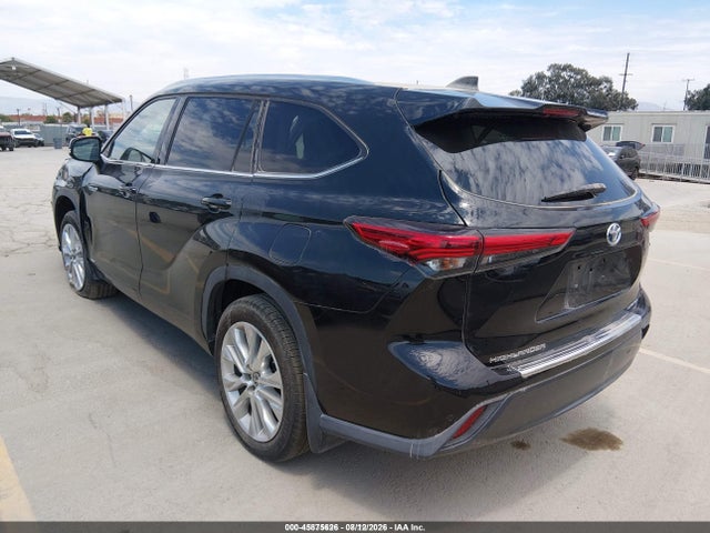 5TDDBRCH2MS523105 Toyota Highlander Hybrid Limited