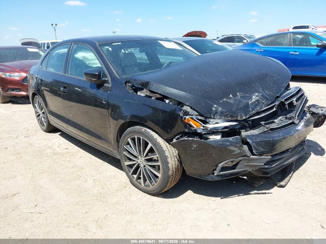 2015 Volkswagen Jetta 1.8t Sport მანქანა იყიდება აუქციონზე, vin: 3VWD17AJ5FM222003, აუქციონის ნომერი: 45875641