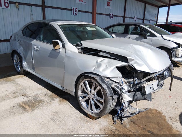 45875699 :رقم المزاد ، JTHBE262X85018677 vin ، 2008 Lexus Is 350 مزاد بيع