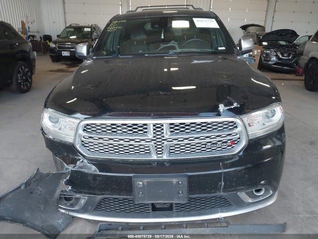Aukcja sprzedaży 2017 Dodge Durango Citadel Anodized Platinum Awd, vin: 1C4SDJET9HC881054, numer aukcji: 45875729