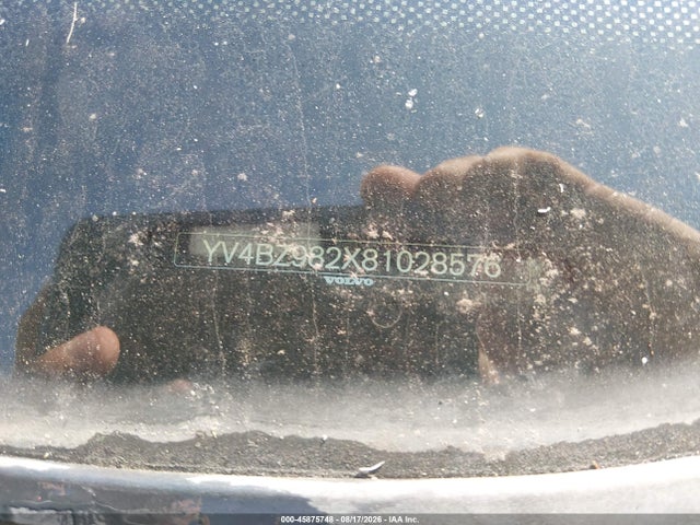 45875748 :رقم المزاد ، YV4BZ982X81028576 vin ، 2008 Volvo Xc70 3.2 مزاد بيع