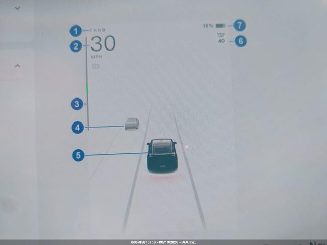 45875750 :رقم المزاد ، 7SAYGDEE4NF435920 vin ، 2022 Tesla Model Y Long Range Dual Motor All-wheel Drive مزاد بيع