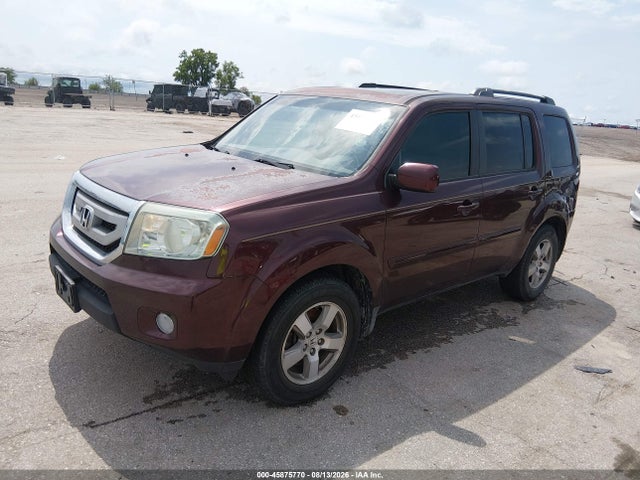 2010 Honda Pilot Ex-l მანქანა იყიდება აუქციონზე, vin: 5FNYF3H64AB017947, აუქციონის ნომერი: 45875770