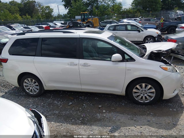 45875777 :رقم المزاد ، 5TDDZ3DC3HS156104 vin ، 2017 Toyota Sienna Xle 7 Passenger مزاد بيع