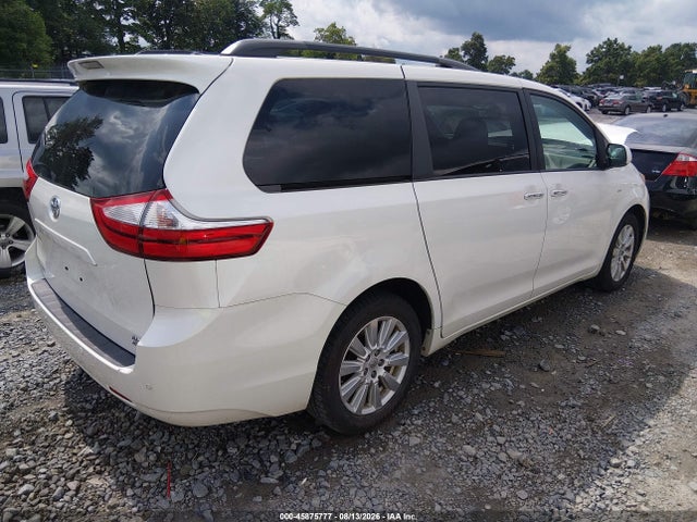 45875777 :رقم المزاد ، 5TDDZ3DC3HS156104 vin ، 2017 Toyota Sienna Xle 7 Passenger مزاد بيع