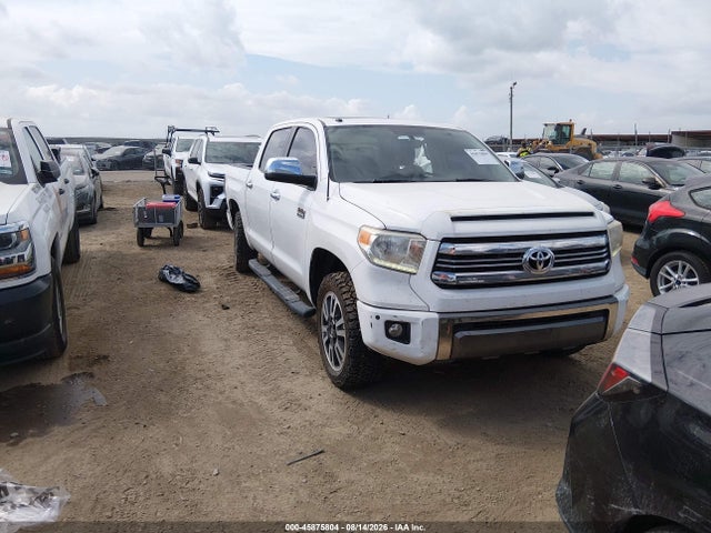 2017 Toyota Tundra 1794 5.7l V8 მანქანა იყიდება აუქციონზე, vin: 5TFAW5F13HX661539, აუქციონის ნომერი: 45875804