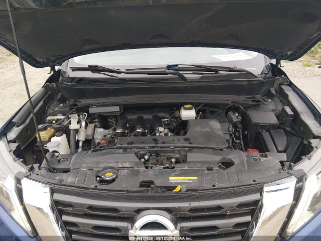 2020 Nissan Pathfinder S 4wd მანქანა იყიდება აუქციონზე, vin: 5N1DR2AM6LC627613, აუქციონის ნომერი: 45875838